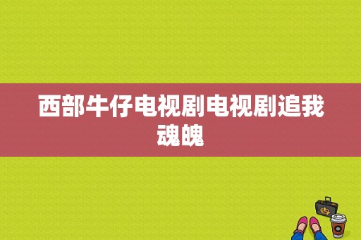 西部牛仔电视剧电视剧追我魂魄-图1