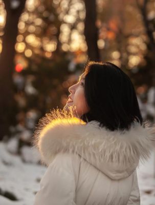 雪景人像色彩（雪景人像照）