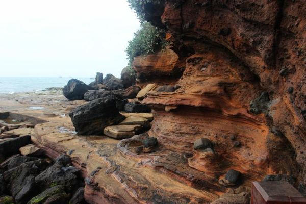 涠洲岛风景色彩图片临摹（涠洲岛全景图片）-图2