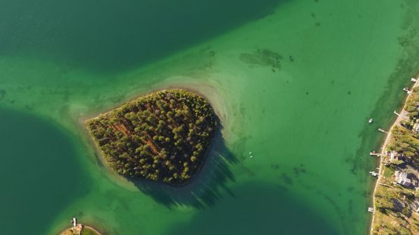 海岛高空视觉（高空鸟瞰海南岛照片）-图3