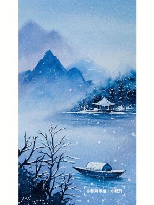 雪景色彩简单（雪景色彩简单图片）-图2